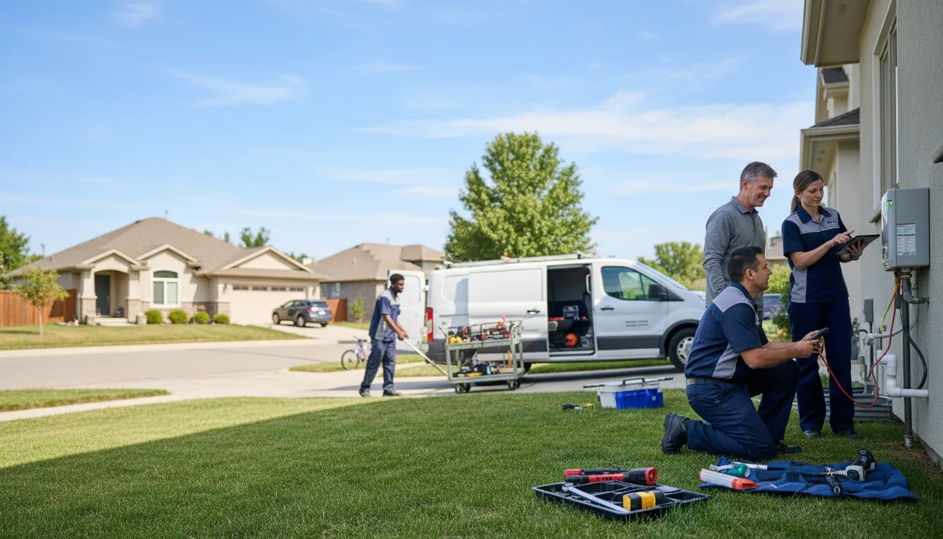 Tankless water heater service in Scottsburg, VA